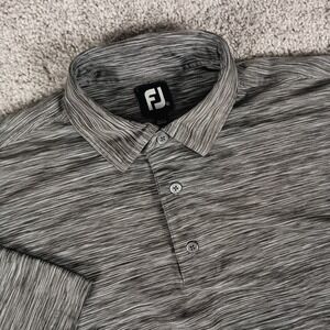 Footjoy XL Grey Heather Mens Polo Shirt Valley Hill C.C.